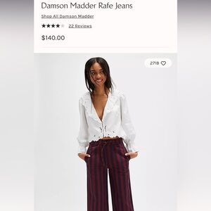Damson Madder/Free People Pants